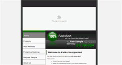 Desktop Screenshot of kadko.com